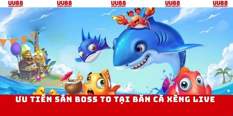Săn boss khủng mỗi ngày tại bắn cá xèng live